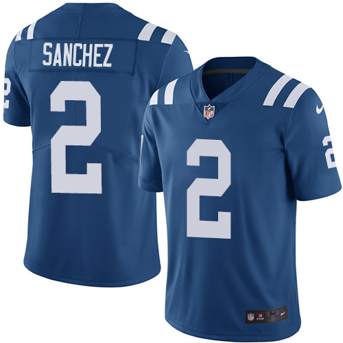 Indianapolis Colts #2 Limited Rigoberto Sanchez Royal Blue Nike NFL Home Men JerseyVapor Untouchable jerseys